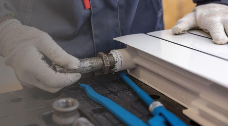 Professional water heater repair services in Newhebron, MS